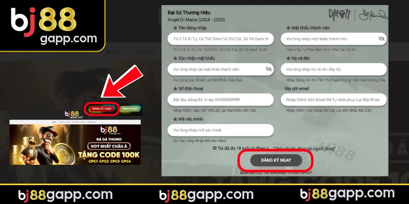 Hướng dẫn đơn giản dành cho bạn mới tham gia BJ88